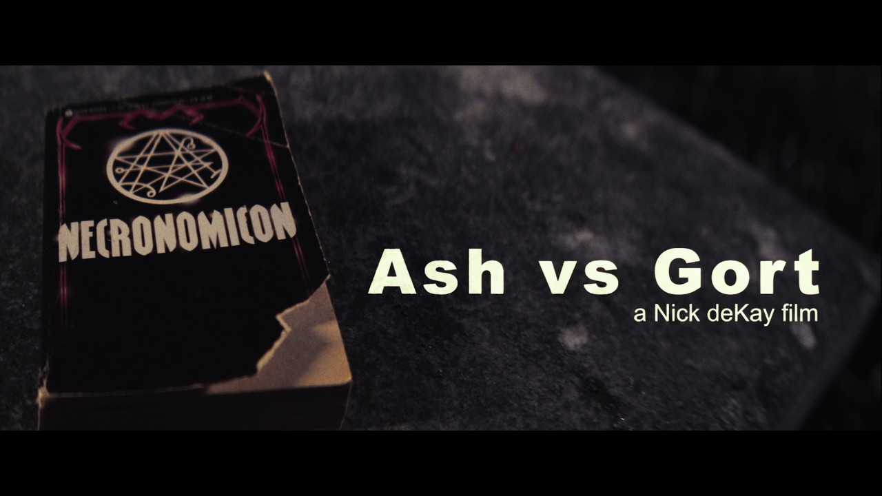 Ash vs Gort (Klaatu Barada Nikto)